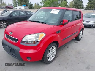 2011 Kia Soul + with VIN KNDJT2A23B7236403, listed as a IAAI auction lot 42100271 with 75,349 mi miles. Bid and sale history available at carsss.com. Image 6.