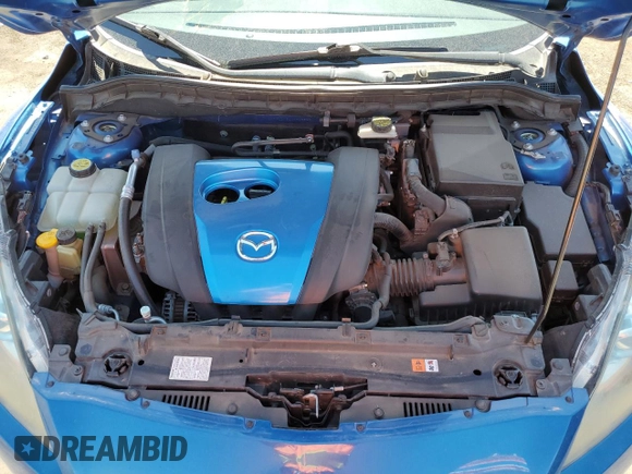 2012 Mazda 3 i Grand Touring with VIN JM1BL1M89C1610516, listed as a Copart auction lot 61794555 with 159,328 mi miles and Salvage title. Bid and sale history available at DreamBid. Image 11.