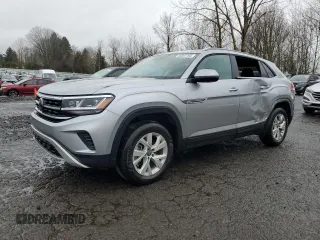2021 Volkswagen Atlas S z VIN 1V2GC2CA0MC241095, wystawiony jako Copart lot #45587765 z przebiegiem 27 659 mil mil oraz Szkoda całkowita • Salvage title. Historia ofert i sprzedaży dostępna na DreamBid. Obrazek 1.