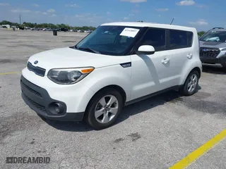 2018 Kia Soul with VIN KNDJN2A24J7892859, listed as a IAAI auction lot 42115097 with 121,427 mi miles. Bid and sale history available at carsss.com. Image 2.
