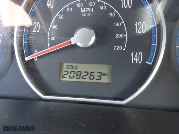 2009 Hyundai Santa Fe GLS with VIN 5NMSG13D09H299043, listed as a IAAI auction lot 41896495 with 208,263 mi miles. Bid and sale history available at carsss.com. Image 7.