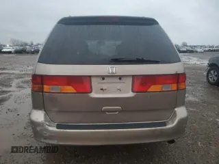 2003 Honda Odyssey EX-L with VIN 5FNRL189X3B074426, listed as a Copart auction lot 84422814 with 148,602 mi miles and Salvage Title. Bid and sale history available at DreamBid. Image 6.