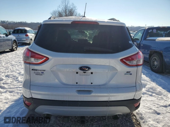 2014 Ford Escape SE with VIN 1FMCU9GX9EUC22928, listed as a Copart auction lot 87408914 with 191,227 mi miles and Salvage Title. Bid and sale history available at carsss.com. Image 6.