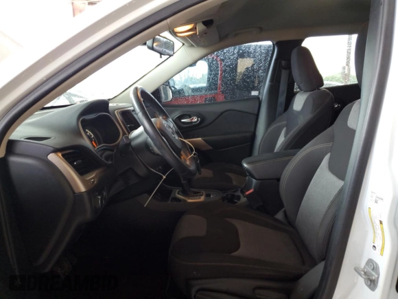 2017 Jeep Cherokee Altitude with VIN 1C4PJLAB3HW661107, listed as a Copart auction lot 46274015 with 99,258 mi miles and Salvage title. Bid and sale history available at DreamBid. Image 7.