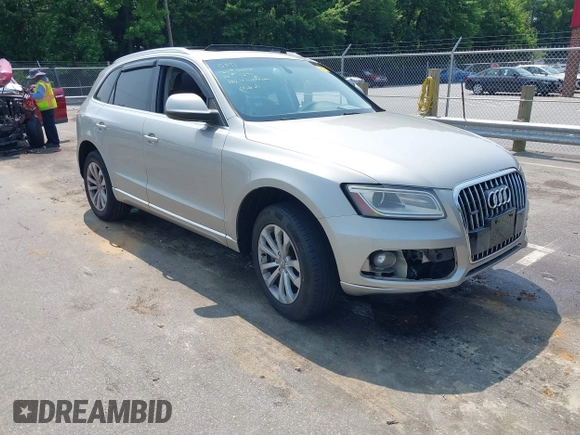 2013 Audi Q5 Premium with VIN WA1CFAFP7DA057277, listed as a IAAI auction lot 42411345 with 119,326 mi miles and . Bid and sale history available at DreamBid. Image 1.