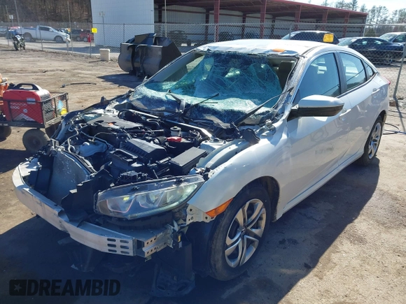 2017 Honda Civic Sedan LX with VIN 2HGFC2F58HH513036, listed as a IAAI auction lot 41815183 with 33,932 mi miles. Bid and sale history available at carsss.com. Image 22.