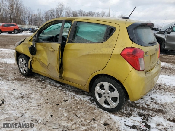 2022 Chevrolet Spark LS with VIN KL8CB6SA6NC032899, listed as a Copart auction lot 44359125 with 42,642 mi miles and Non Repairable. Bid and sale history available at carsss.com. Image 2.