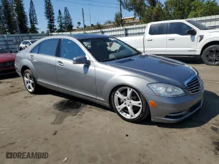 2011 Mercedes-Benz S-Class S 550 with VIN WDDNG7BB9BA373940, listed as a Copart auction lot 47596045 with 52,120 mi miles and Clean Title. Bid and sale history available at carsss.com. Image 4.