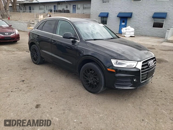 2016 Audi Q3 Premium Plus with VIN WA1EFCFS5GR000591, listed as a Copart auction lot 45585415 with 87,303 mi miles and Salvage title. Bid and sale history available at DreamBid. Image 11.