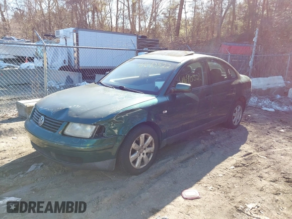 2001 Volkswagen Passat с VIN WVWAC63B51E005033, выставлен на аукционе IAAI как лот 41690522 с пробегом 202 384 миль миль и . История ставок и продаж доступна на DreamBid. Изображение 2.