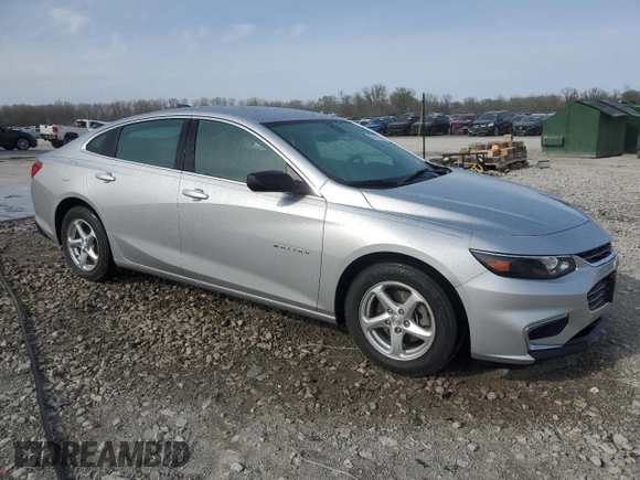 2018 Chevrolet Malibu LS with VIN 1G1ZB5ST9JF284984, listed as a Copart auction lot 51509315 with 76,423 mi miles and Clean Title. Bid and sale history available at DreamBid. Image 4.