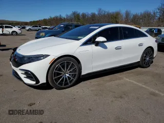 2023 Mercedes-Benz EQS with VIN W1KCG4EB2PA041122, listed as a Copart auction lot 88562885 with 8,079 mi miles and Salvage Title. Bid and sale history available at carsss.com. Image 1.