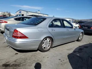 2006 Mercedes-Benz S-Class 3.7L with VIN WDBNF67J06A482377, listed as a Copart auction lot 44619455 with 155,669 mi miles and Clean Title. Bid and sale history available at carsss.com. Image 3.