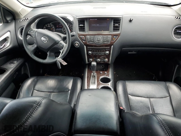 2016 Nissan Pathfinder S z VIN 5N1AR2MNXGC610035, wystawiony jako Copart lot #59913475 z przebiegiem 138 201 mil mil oraz Szkoda całkowita • Salvage title. Historia ofert i sprzedaży dostępna na DreamBid. Obrazek 8.