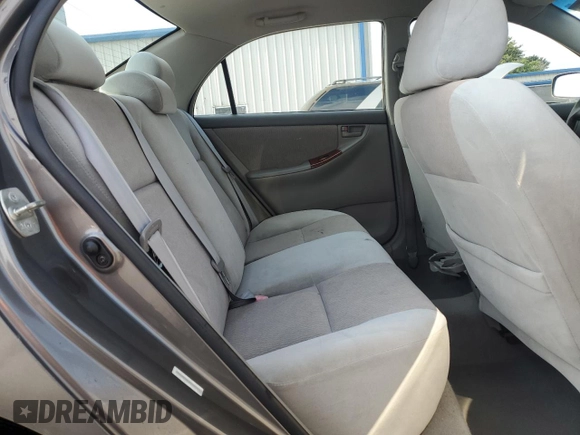 2008 Toyota Corolla CE with VIN 1NXBR32E38Z046950, listed as a Copart auction lot 55956545 with 130,946 mi miles and Salvage Title. Bid and sale history available at DreamBid. Image 10.