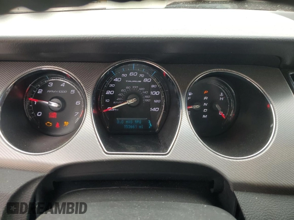 2011 Ford Taurus SHO with VIN 1FAHP2KT4BG100877, listed as a Copart auction lot 44029645 with 153,661 mi miles and Salvage Title. Bid and sale history available at DreamBid. Image 9.