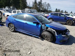 2016 Honda Civic Sedan EX with VIN 2HGFC2F77GH565662, listed as a Copart auction lot 53145465 with 39,228 mi miles and Salvage Title. Bid and sale history available at carsss.com. Image 4.