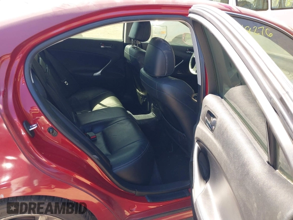 2013 Lexus IS 250 with VIN JTHBF5C29D5192589, listed as a IAAI auction lot 42018276 with 122,303 mi miles and . Bid and sale history available at DreamBid. Image 8.