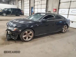 2016 Audi A5 Premium Plus with VIN WAUM2AFR4GA044494, listed as a Copart auction lot 47314915 with 108,625 mi miles and Clean Title. Bid and sale history available at carsss.com. Image 1.