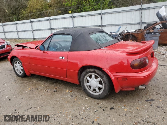 1990 Mazda MX-5 Miata with VIN JM1NA3512L0125981, listed as a Copart auction lot 52803875 with 218,423 mi miles and Clean title. Bid and sale history available at DreamBid. Image 2.