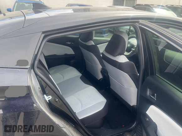 2017 Toyota Prius Two with VIN JTDKARFU2H3034410, listed as a Copart auction lot 55170795 with 74,974 mi miles and Salvage Title. Bid and sale history available at carsss.com. Image 6.