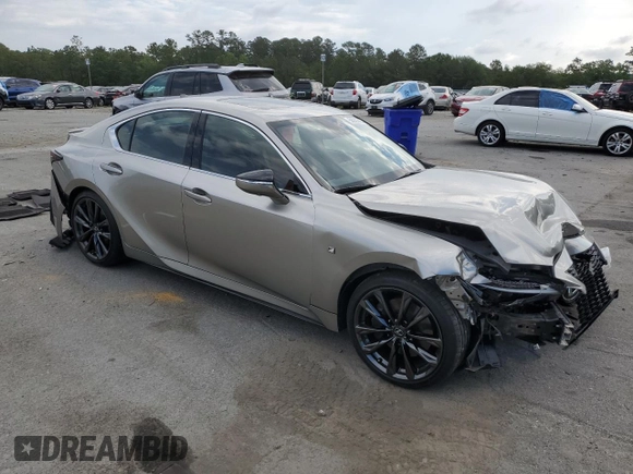 2023 Lexus IS 350 F Sport z VIN JTHGZ1B22P5067686, wystawiony jako Copart lot #56001405 z przebiegiem Nie podano mil oraz Szkoda całkowita • Salvage title. Historia ofert i sprzedaży dostępna na DreamBid. Obrazek 4.