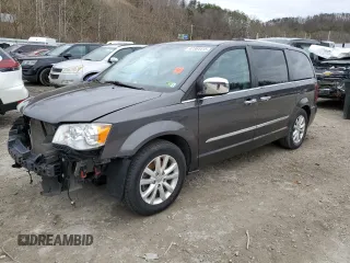 2016 Chrysler Town & Country Limited Platinum with VIN 2C4RC1GG9GR239750, listed as a Copart auction lot 47394415 with 156,273 mi miles and Salvage Title. Bid and sale history available at carsss.com. Image 1.