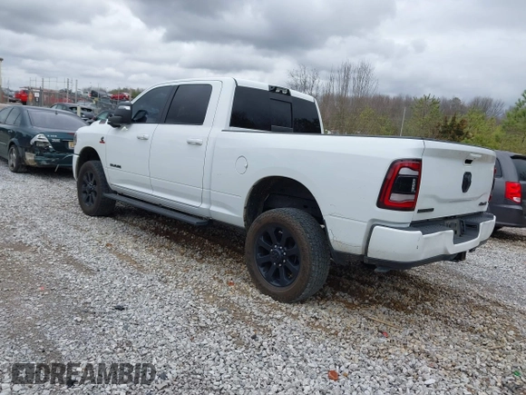 2023 Ram 2500 Big Horn with VIN 3C6UR5DL4PG529196, listed as a IAAI auction lot 41694247 with 89,600 mi miles and . Bid and sale history available at DreamBid. Image 3.