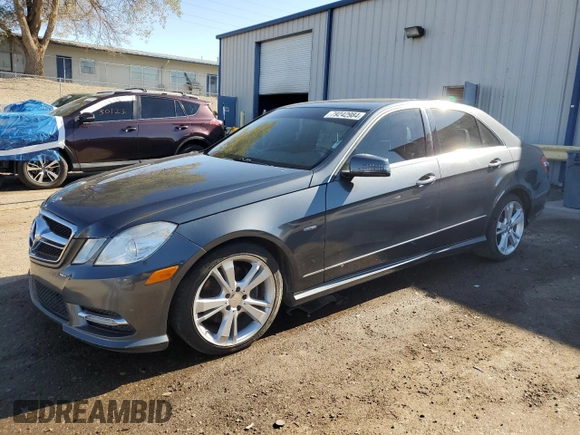 2012 Mercedes-Benz E E 350 Luxury with VIN WDDHF5KB6CA556508, listed as a Copart auction lot 79242984 with 164,085 mi miles and Salvage Title. Bid and sale history available at carsss.com. Image 1.