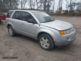 2004 Saturn VUE V6 with VIN 5GZCZ63454S859341, listed as a IAAI auction lot 41362164 with 211,600 mi miles. Bid and sale history available at carsss.com. Image 1.