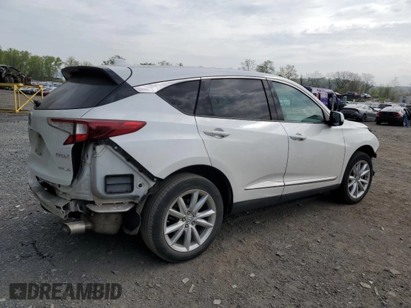 2020 Acura RDX with VIN 5J8TC2H3XLL028195, listed as a Copart auction lot 53663015 with 69,677 mi miles and Salvage title. Bid and sale history available at DreamBid. Image 3.