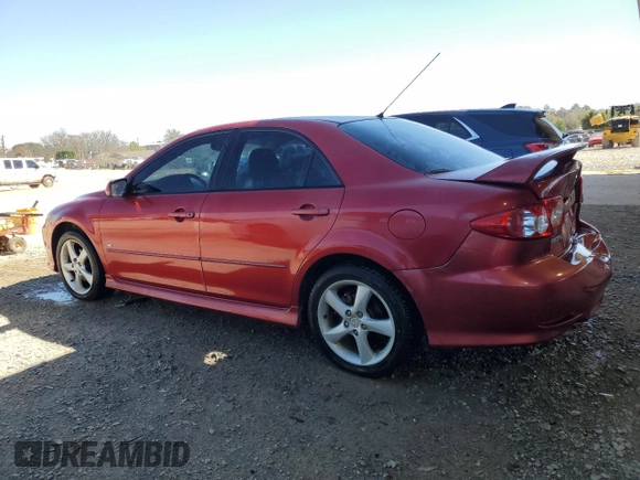 2004 Mazda Mazda6 s with VIN 1YVFP80D545N85345, listed as a Copart auction lot 50378455 with 244,193 mi miles and Salvage Title. Bid and sale history available at carsss.com. Image 2.