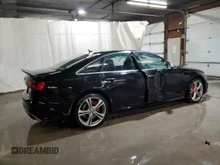 2018 Audi S6 Premium Plus with VIN WAUFFAFC3JN069671, listed as a Copart auction lot 86125084 with 0 mi miles and Salvage Title. Bid and sale history available at carsss.com. Image 3.