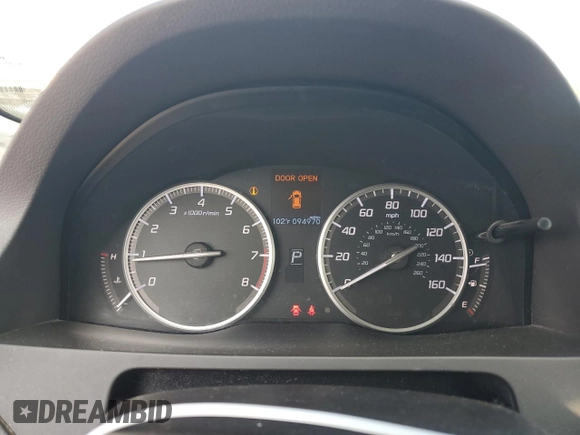 2017 Acura RDX Technology with VIN 5J8TB4H51HL013995, listed as a Copart auction lot 62686945 with 94,970 mi miles and Salvage title. Bid and sale history available at DreamBid. Image 9.