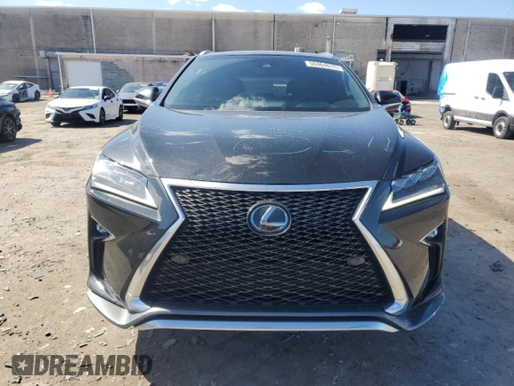 2019 Lexus RX 350 with VIN 2T2BZMCA7KC193018, listed as a Copart auction lot 50464015 with 90,667 mi miles and Salvage Title. Bid and sale history available at DreamBid. Image 5.