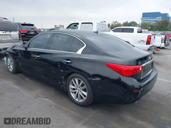 2015 Infiniti Q50 z VIN JN1BV7AP3FM336566, wystawiony jako IAAI lot #42349544 z przebiegiem 84 077 mil mil oraz . Historia ofert i sprzedaży dostępna na DreamBid. Obrazek 3.