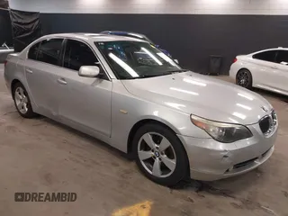 2007 BMW 5 Series 530xi with VIN WBANF73517CU24541, listed as a IAAI auction lot 42301962 with 127,931 mi miles and . Bid and sale history available at DreamBid. Image 1.
