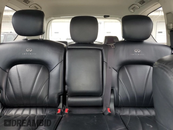 2011 Infiniti QX56 8-passenger z VIN JN8AZ2NC7B9300341, wystawiony jako Copart lot #52969675 z przebiegiem 146 118 mil mil oraz Szkoda całkowita • Salvage title. Historia ofert i sprzedaży dostępna na DreamBid. Obrazek 10.