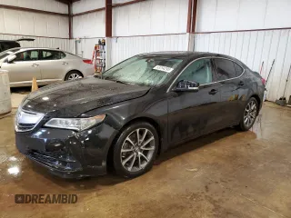 2016 Acura TLX V6 with VIN 19UUB2F35GA012322, listed as a Copart auction lot 53294295 with 108,412 mi miles and Salvage Title. Bid and sale history available at carsss.com. Image 1.