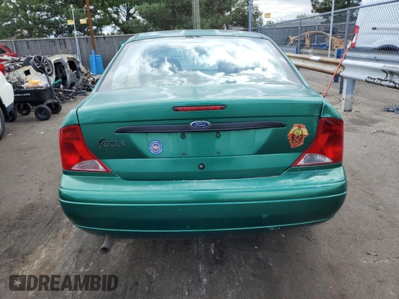 2002 Ford Focus LX with VIN 1FAFP33P32W117691, listed as a Copart auction lot 66618854 with Not Provided miles and Salvage Title. Bid and sale history available at DreamBid. Image 6.