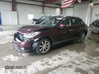 2011 Infiniti EX Journey z VIN JN1AJ0HR3BM852104, wystawiony jako Copart lot #61343735 z przebiegiem 124 145 mil mil oraz Szkoda całkowita • Salvage title. Historia ofert i sprzedaży dostępna na DreamBid. Obrazek 1.