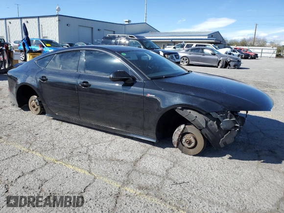 2014 Audi A7 Prestige z VIN WAU2GAFC1EN153053, wystawiony jako Copart lot #48345745 z przebiegiem 84 765 mil mil oraz Szkoda całkowita • Salvage title. Historia ofert i sprzedaży dostępna na DreamBid. Obrazek 4.