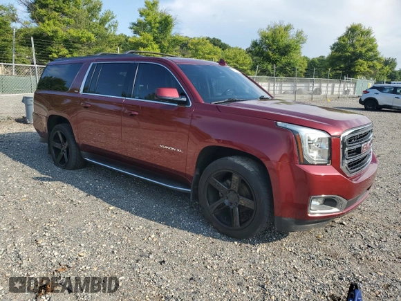 2017 GMC Yukon XL SLT with VIN 1GKS2GKC6HR176596, listed as a Copart auction lot 68098874 with 172,035 mi miles and Salvage Title. Bid and sale history available at carsss.com. Image 4.