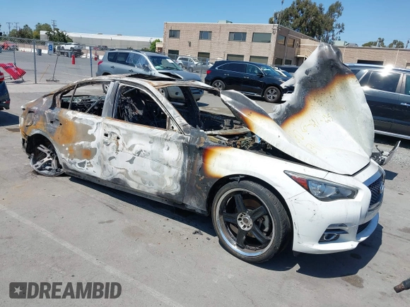 2017 Infiniti Q50 Premium with VIN JN1EV7AP6HM744026, listed as a IAAI auction lot 42599082 with Not provided miles and . Bid and sale history available at DreamBid. Image 1.