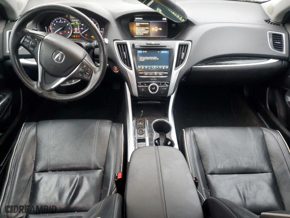 2019 Acura TLX w/Technology Pkg with VIN 19UUB2F45KA003086, listed as a Copart auction lot 86333114 with 76,112 mi miles and Clean Title. Bid and sale history available at carsss.com. Image 8.