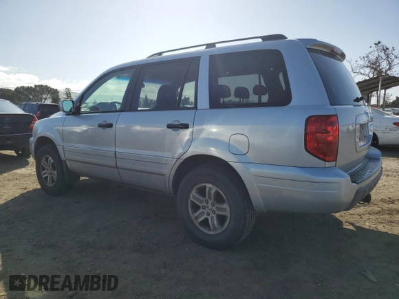 2003 Honda Pilot EX z VIN 2HKYF18633H607078, wystawiony jako Copart lot #51830565 z przebiegiem 197 338 mil mil oraz Szkoda całkowita • Salvage title. Historia ofert i sprzedaży dostępna na DreamBid. Obrazek 2.