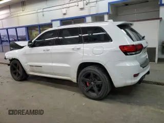 2017 Jeep Grand Cherokee SRT with VIN 1C4RJFDJ5HC939147, listed as a Copart auction lot 45664795 with 76,230 mi miles and Salvage Title. Bid and sale history available at carsss.com. Image 2.