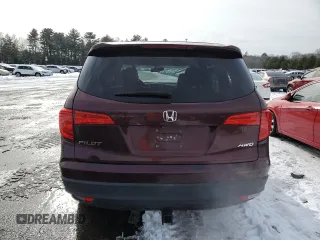 2016 Honda Pilot EX-L with VIN 5FNYF6H73GB037481, listed as a Copart auction lot 43769575 with 183,059 mi miles and Salvage Title. Bid and sale history available at carsss.com. Image 6.