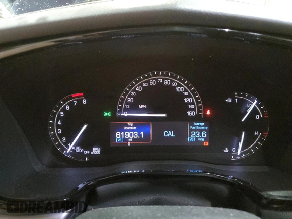2017 Cadillac XT5 Luxury AWD with VIN 1GYKNDRSXHZ183169, listed as a Copart auction lot 45629905 with 61,903 mi miles and Salvage Title. Bid and sale history available at carsss.com. Image 9.