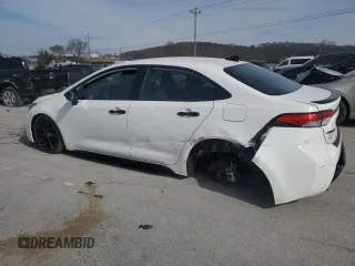 2022 Toyota Corolla SE with VIN 5YFS4MCEXNP103984, listed as a Copart auction lot 45969555 with 17,531 mi miles and Salvage Title. Bid and sale history available at DreamBid. Image 2.